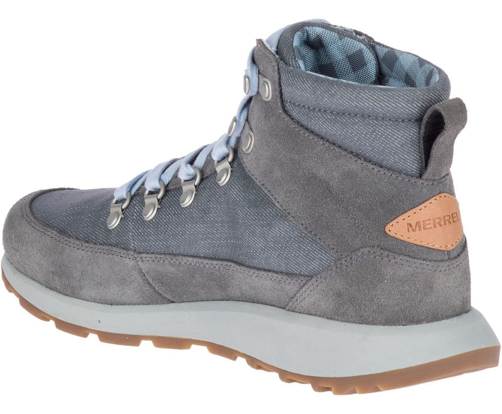Botas Senhora - Merrell Ashford Classic Chukka - Cinzentas - DBX915063